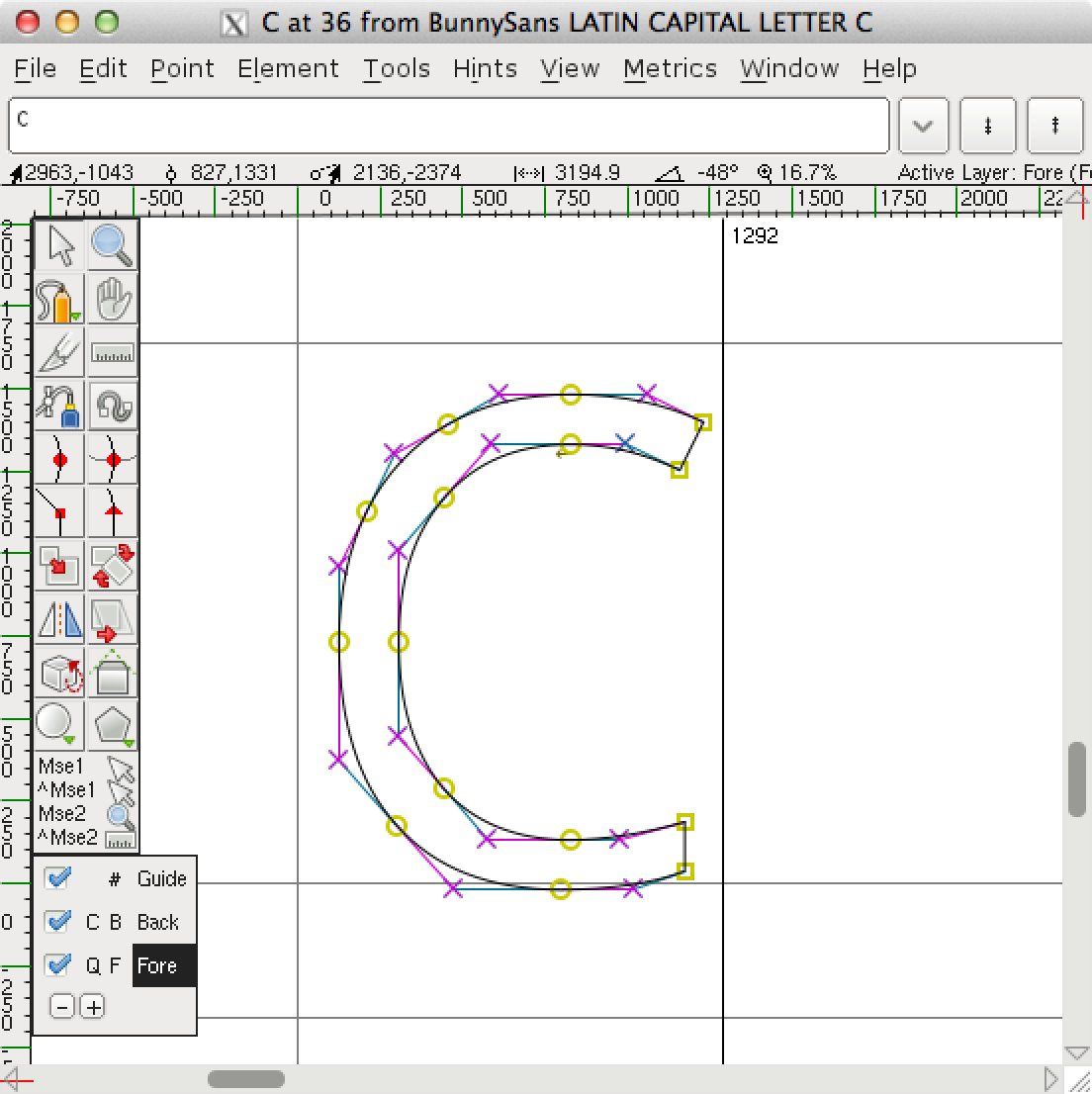 Glyph Outline